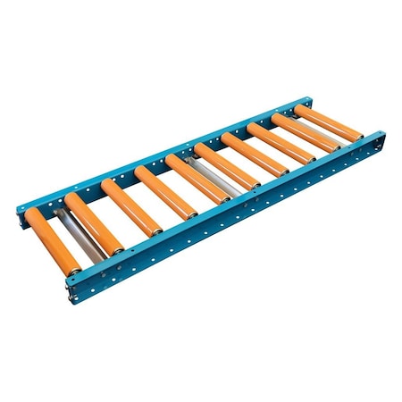 Ultimation Roller Conveyor with Covers, 18inW x 5L, 1.9in Dia. Rollers URS19G-18-6-5U